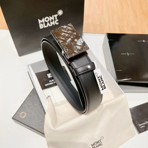 Belt nam Mont* Blanc* bản 3,5cm hàng cao cấp