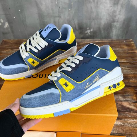 Giày thể thao nam L*V trainer phối màu đẹp VIP 1:1