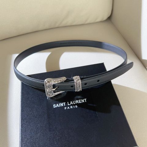 Belt nữ YSL* bản 2.0cm da bê nhiều màu đẹp SIÊU CẤP