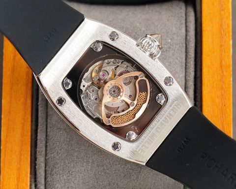 Đồng hồ nữ RICHARD* MILLE* RM007 máy cơ mặt nạm kim dây cao su