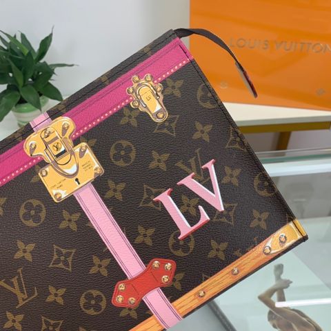 Clutch LV nữ hoạ tiết đẹp cao cấp mới 26cm