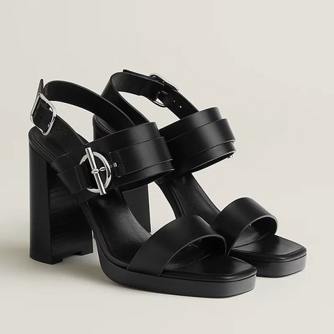 Sandal cao gót Herme*s Keen