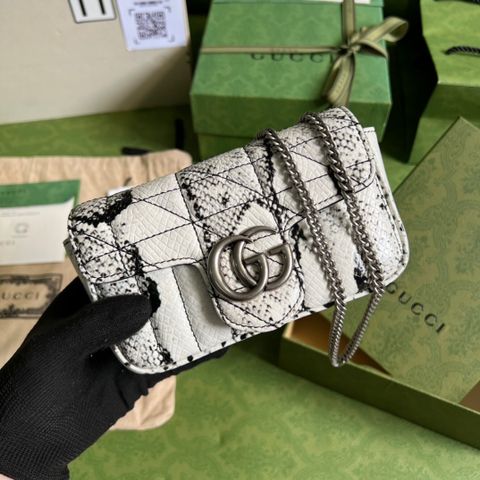 Túi xách nữ GUCCI* hoạ tiết da rắn size mini 17cm đẹp sang SIÊU CẤP