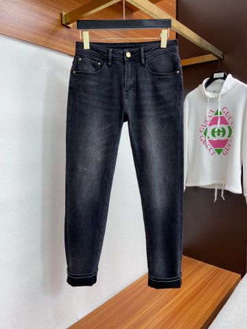 Quần jeans nam LV* túi phối Monoogram đẹp độc SIÊU CẤP