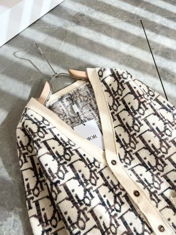 Áo blazer len DIOR* nam nữ hoạ tiết oblique có 2 màu đẹp cao cấp