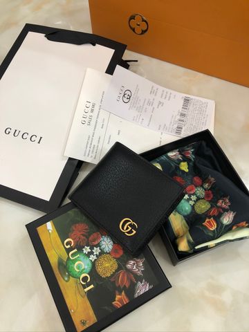 Ví nam GUCCI dáng ngắn da bò SUPER FULL BOX