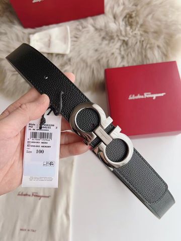 Belt nam nữ SALVATORE* bản 3,5cm dây da bò cao cấp