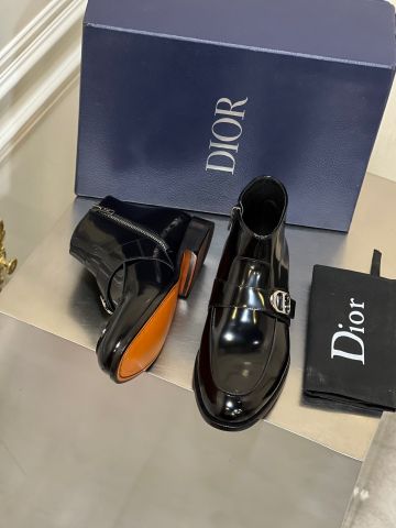 Giày nam cao cổ DIOR* khoá Logo bạc cực đẹp sang lịch lãm VIP 1:1