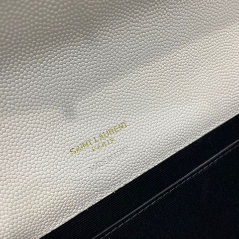 Clutch YSL* da hạt khoá vàng size 24cm đẹp sang siêu cấp