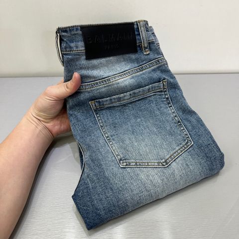 Quần jeans rách BALMAIN* cho nam kiểu độc VIP 1:1