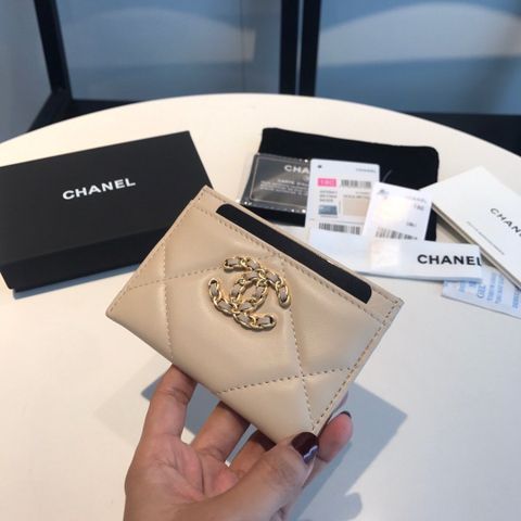 Ví nữ chanel* dáng nhỏ đựng thẻ da bò cao cấp nhiều màu đẹp