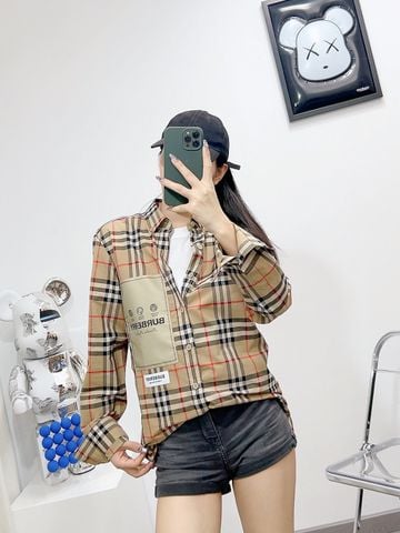 Sơ mi nữ Burberry* kẻ SIÊU CẤP