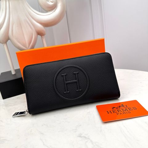 Ví nam nữ HERMES* dáng dài da bò cao cấp