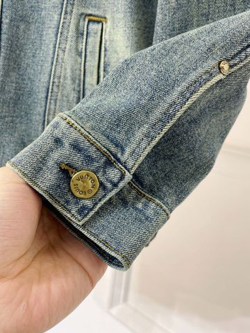 Áo khoác jeans nam LV cao cấp