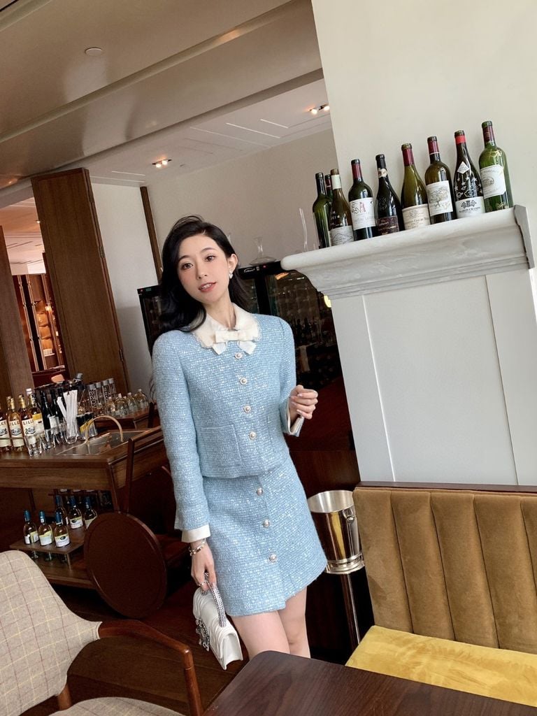 Bộ áo chân váy dạ tweed cao cấp 2100k httpsLienFashionvn HÀNG ORD   lien fashion