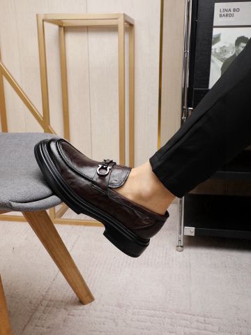 Giày nam Loafer các mẫu đế cao da bò cao cấp