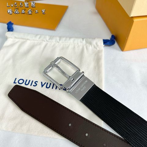 Belt nam L*V mặt xoay Dây da sử dụng được cả hai mặt đẹp và tiện lợi cao cấp