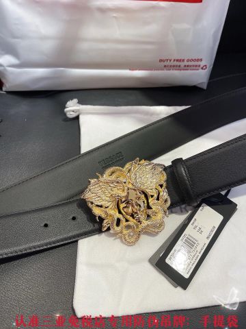 Belt nam VERSACE* da bò mặt Medusa hàng độc cao cấp