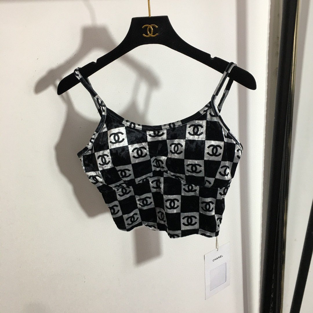 BKK Chanel Croptop XsS Womens Fashion Tops Others Tops on  Carousell