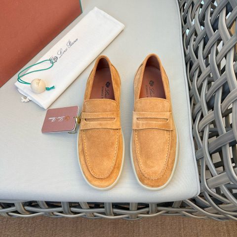 Giày slip on nam Lorro* Piana* da lộn nhiều màu đẹp VIP 1:1