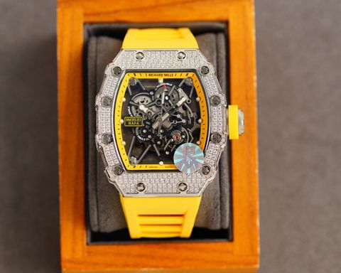 Đồng hồ nam RICHARD* MILLE* thể thao lộ cơ mặt nạm kim đẹp VIP 1:1