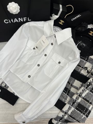 Sơ mi nữ chanel* trắng SIÊU CẤP