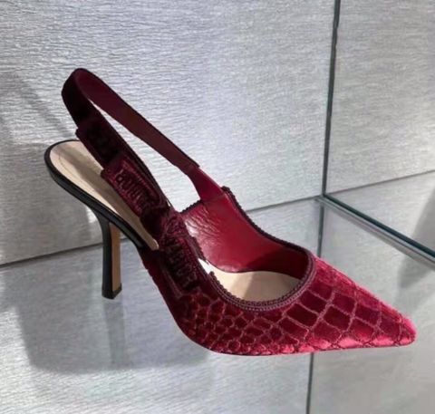 Giày cao gót Dior* chất nhung vân cá sấu mới siêu đẹp và sang có nhiều màu đẹp lạ loại cao 6cm 9cm và loại bệt mẫu mới nhất hàng SIÊU CẤP chất chuẩn nét