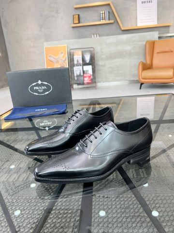 Giày âu PRADA* dáng cột dây đẹp lịch lãm