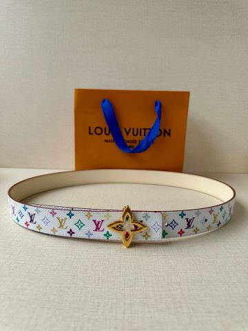 Belt nữ L*V  – Reversible Monogram Canvas