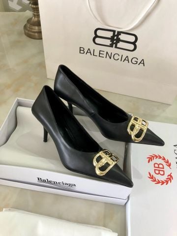 Giày cao gót BALENCIAGA* mũi nhọn cao 8,5cm đẹp sang VIP 1:1