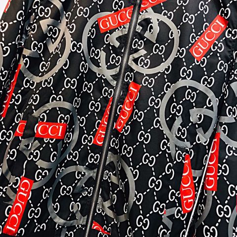 Áo bomber nam GUCCI hoạ tiết đẹp