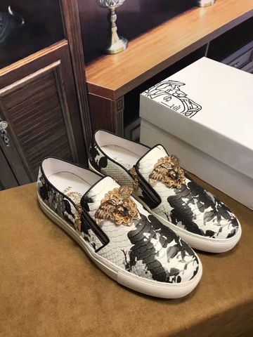 Slip on versace hàng độc vân rắn giá tốt