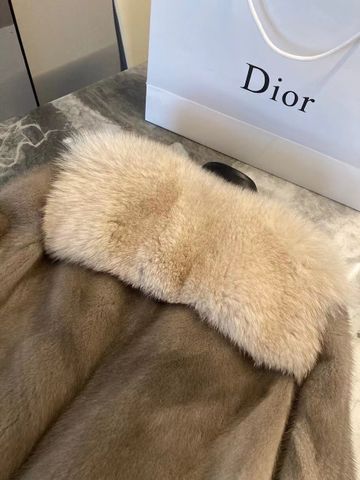 Áo khoác lông thú Dior* VIP 1:1