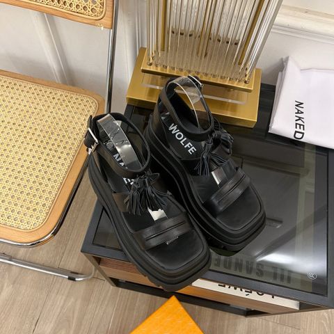 Sandal nữ đế xuồng Naked* WWolfe* cao 9cm đẹp độc VIP 1:1