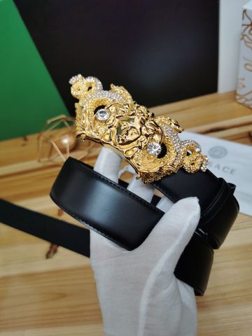 Belt nam VERSACE* mặt medusa rắn trườn đẹp độc VIP LIKE AUTH 1:1