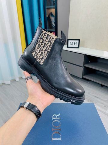 Giày nam cao cổ DIOR* da bò đẹp cao cấp