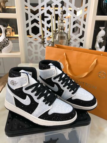 Sneaker LV* x nike cao cổ đính full đá đẹp độc cho nam nữ VIP 1:1