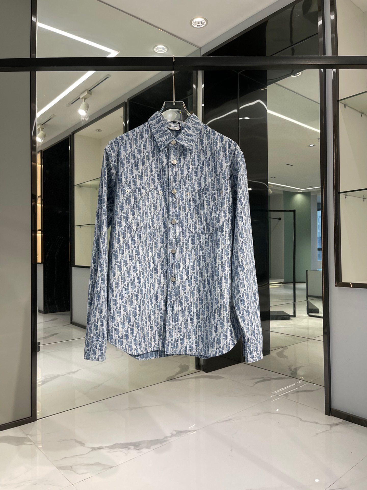 Áo sơ mi CHRISTIAN DIOR ATELIER Black Print  Centimetvn