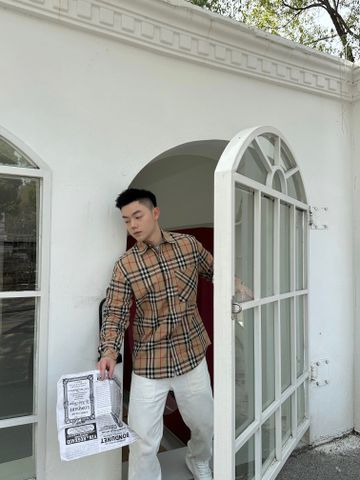 Sơ mi nam BURBERRY* kẻ đẹp cao cấp