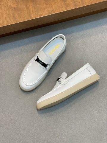 Giày slip on nam PRADA* da bò lỳ SIÊU CẤP