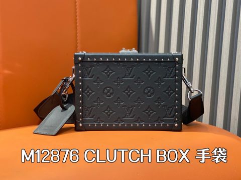 Túi L*V nam nữ Clutch Box M12876