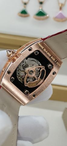 Đồng hồ nữ RICHARD* MILLE* dây da cá sấu vàng 18k