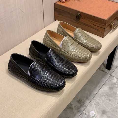 Giày moccasin nam BV* da Đan cao cấp