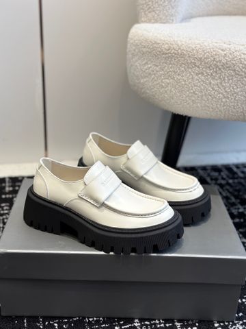 Giày nữ Loafer BALENCIAGA* đế cao 5cm đẹp VIP 1:1