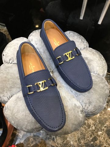 Giày lười louis vuitton vân rắn đẹp sang