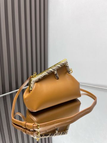 Túi xách nữ FENDI* phối da rắn size 24cm đẹp sang VIP 1:1