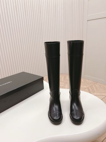 Boot chanel* cổ cao gần gối VIP 1:1