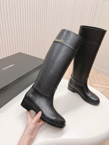 Boot chanel* cổ cao gần gối VIP 1:1