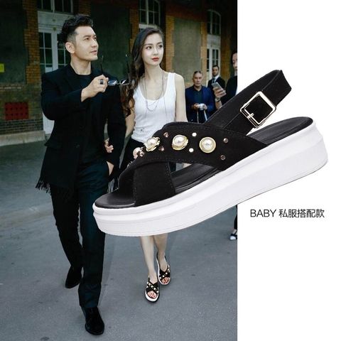 Sandal đính hạt giống angela baby