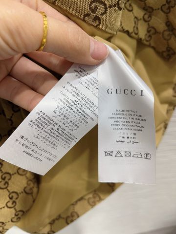 Váy GUCCI* canvas hoạ tiết logo nâu đẹp VIP 1:1